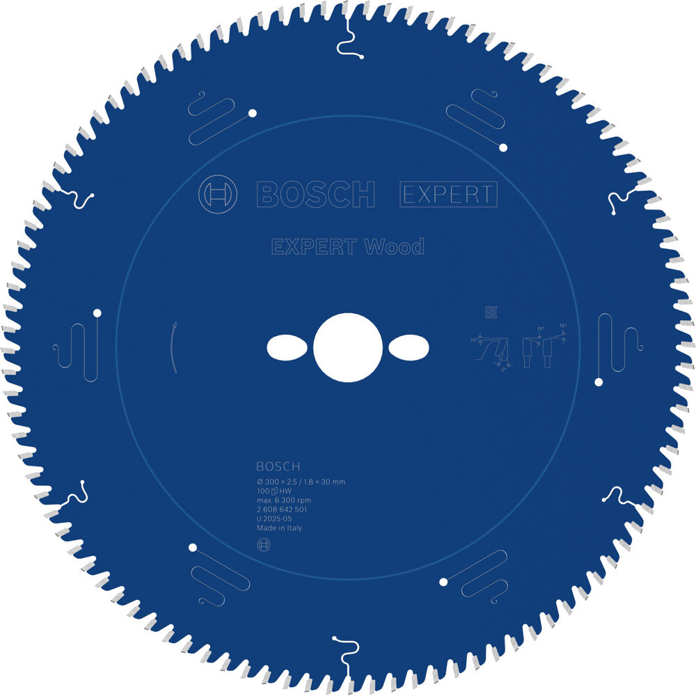 Image of Bosch EXPERT CSB for Wood Circular Saw Blade 300mm 100T 30mm