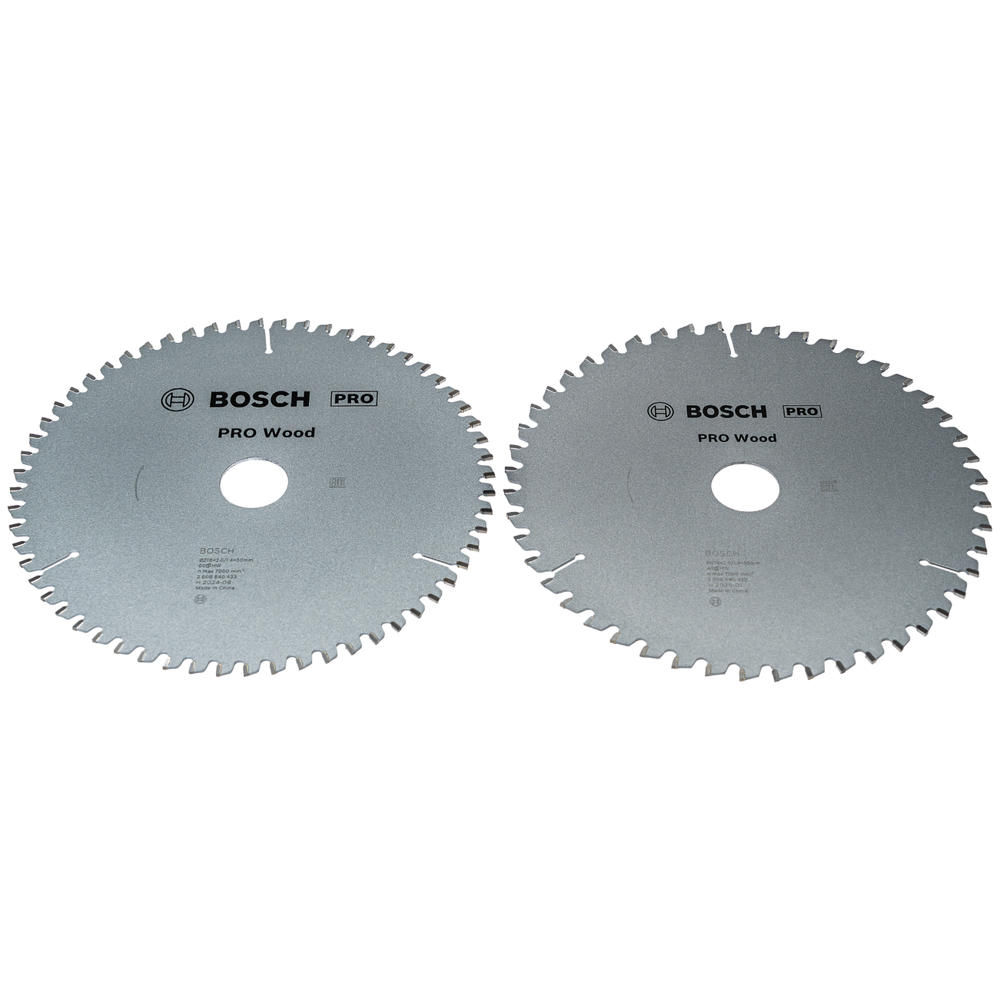 Bosch PRO 2 Piece Optiline Wood Cutting Circular Saw Blade Set 216mm