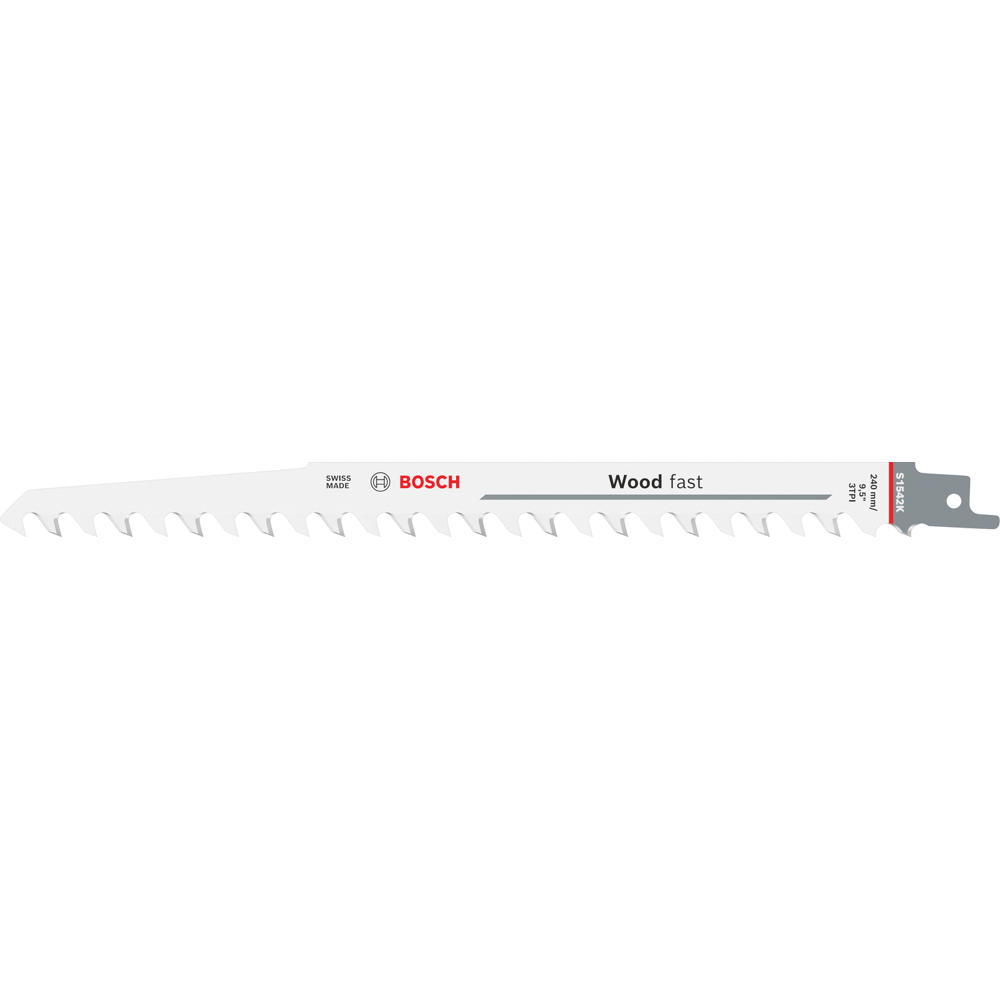 Bosch S1542K Reciprocating Sabre Saw Blades Pack of 2