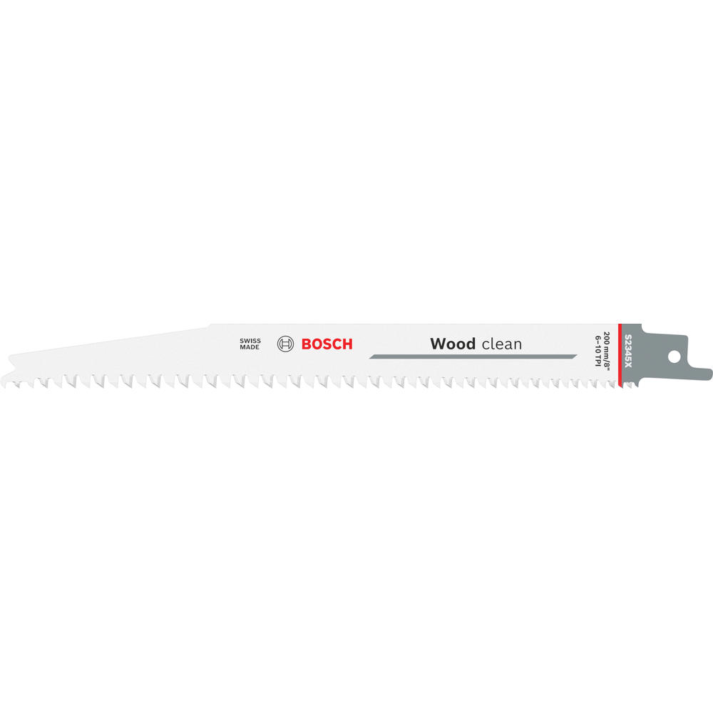 Bosch S2345X Progressor Wood Cutting Reciprocating Sabre Saw Blades Pack of 2