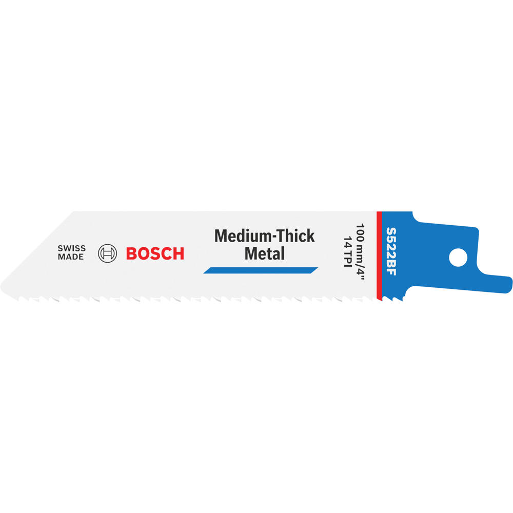 Image of Bosch S522BF Metal Reciprocating Sabre Saw Blades Pack of 5