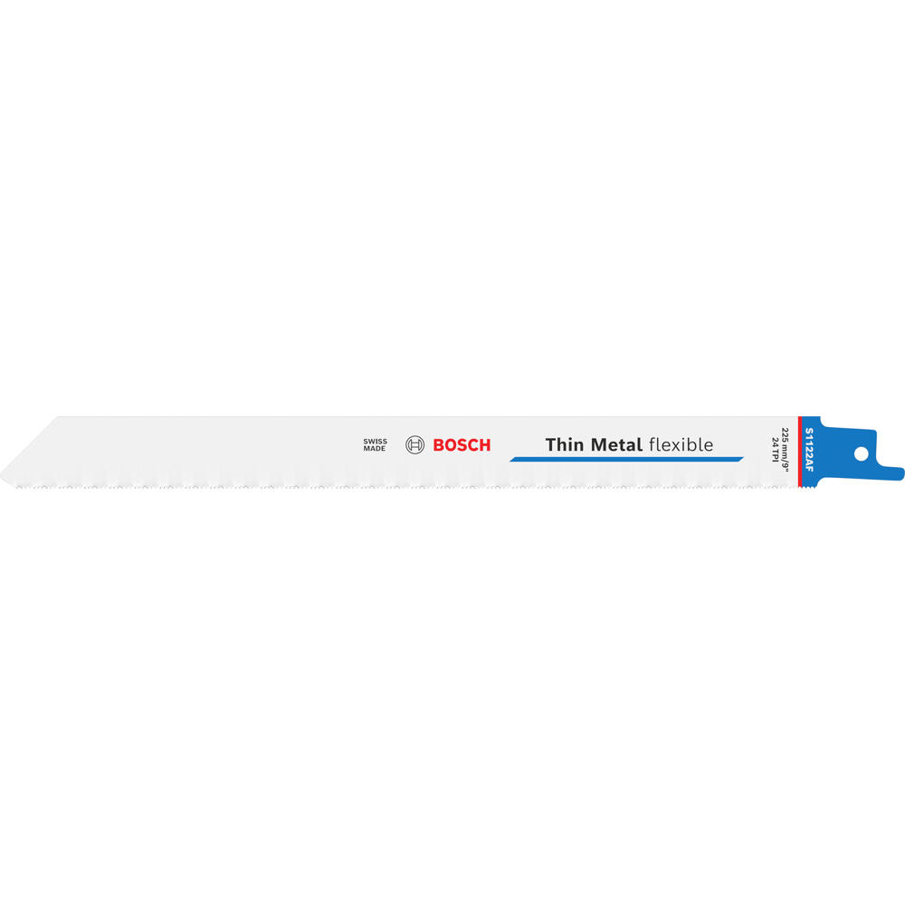 Image of Bosch S1122AF Metal Cutting Reciprocating Sabre Saw Blades Pack of 5