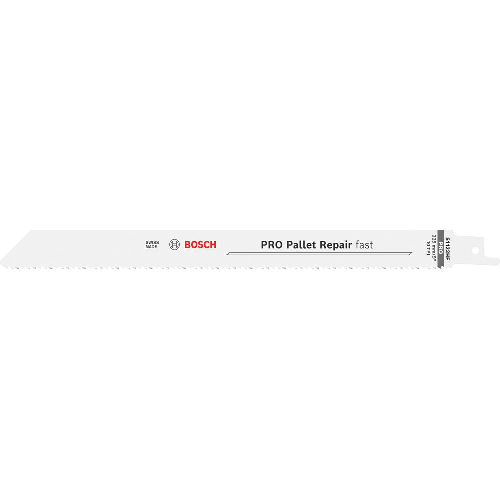 Bosch S1122HF Wood and Metal Cutting Reciprocating Sabre Saw Blades Pack of 100