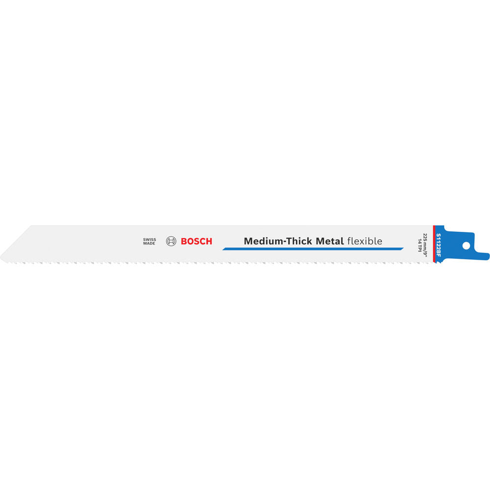 Bosch S1122BF Metal Cutting Reciprocating Sabre Saw Blades Pack of 25