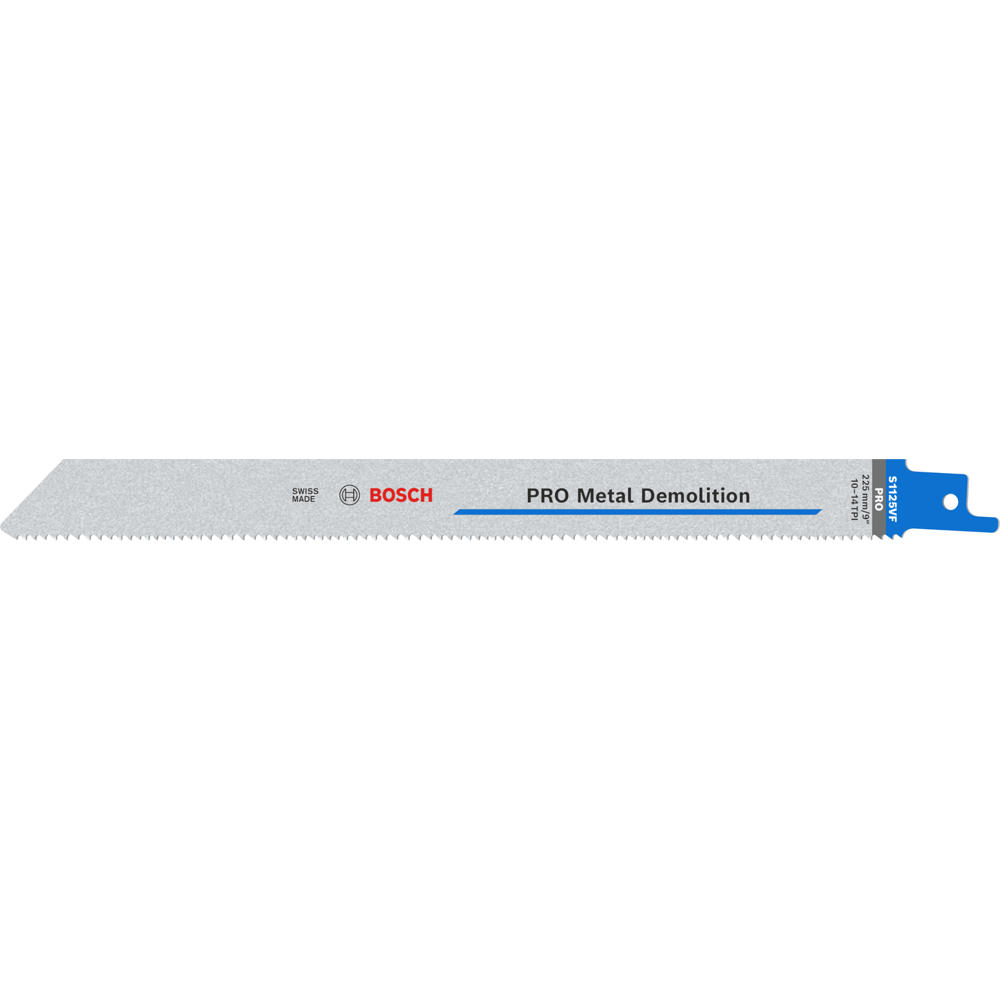Bosch PRO S1125VF Metal Cutting Reciprocating Sabre Saw Blades Pack of 25