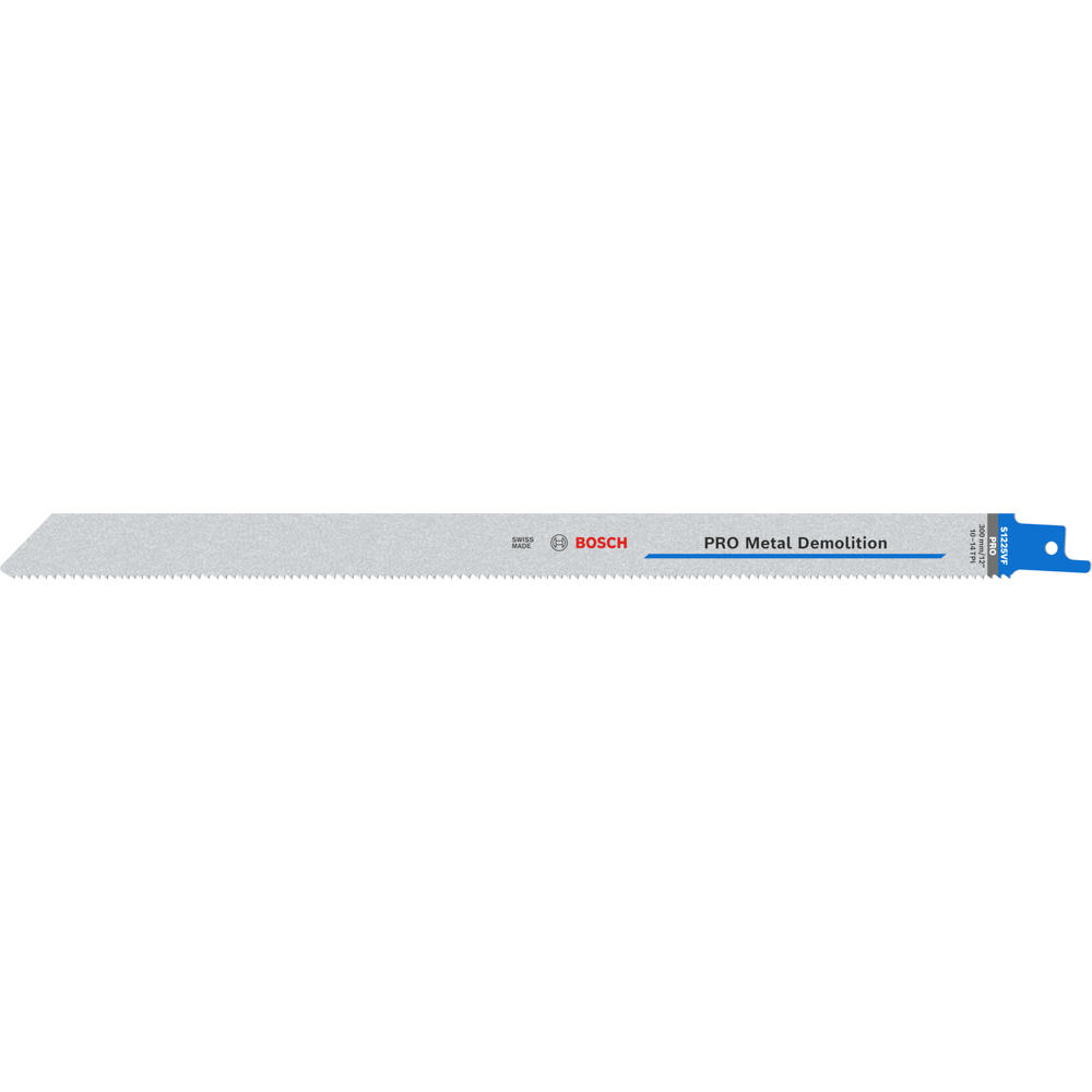 Bosch PRO S1225VF Metal Cutting Reciprocating Sabre Saw Blades 300mm Pack of 5