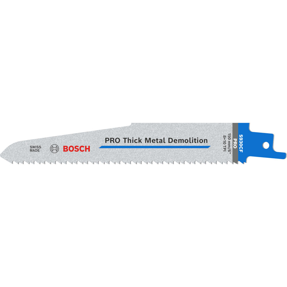 Image of Bosch PRO S930CF Metal Cutting Reciprocating Sabre Saw Blades Pack of 5