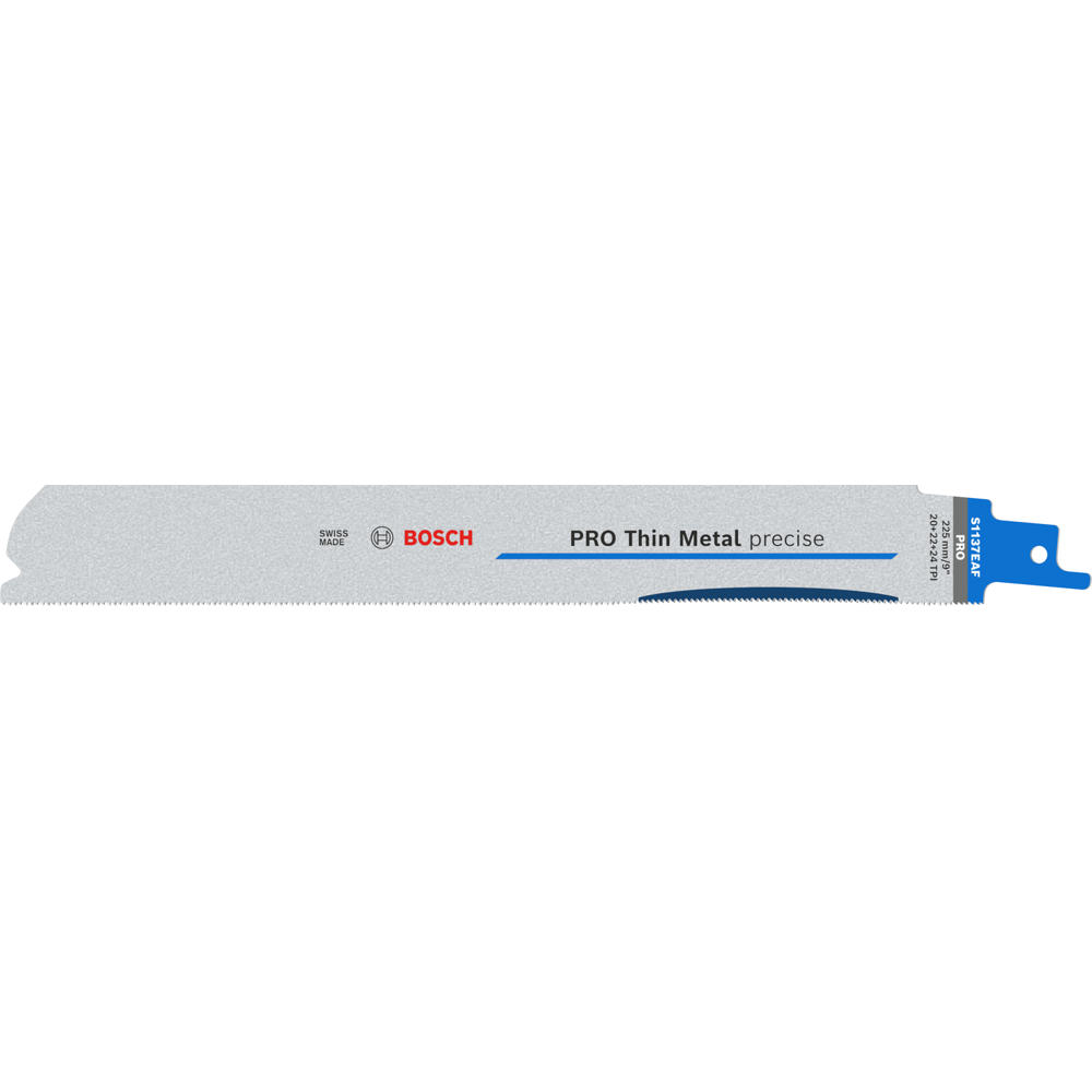Image of Bosch PRO S1137EAF Thin Metal Reciprocating Saw Blade Pack of 5