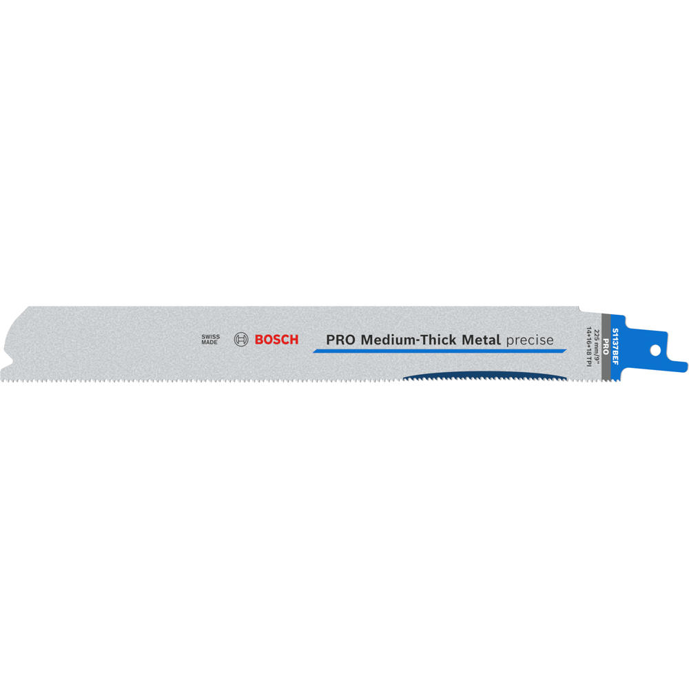 Image of Bosch PRO S1137BEF Medium Thick Metal Reciprocating Saw Blades Pack of 25