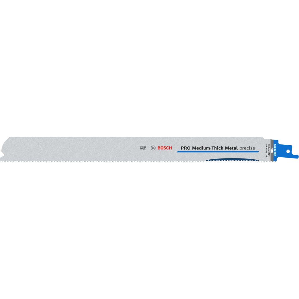 Bosch PRO S1237BEF Medium Thick Metal Reciprocating Saw Blade Pack of 5