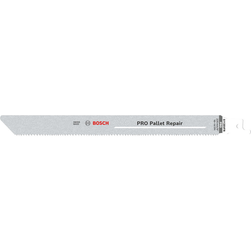 Image of Bosch PRO S1135VFR Pallet Repair Reciprocating Sabre Saw Blades Pack of 5