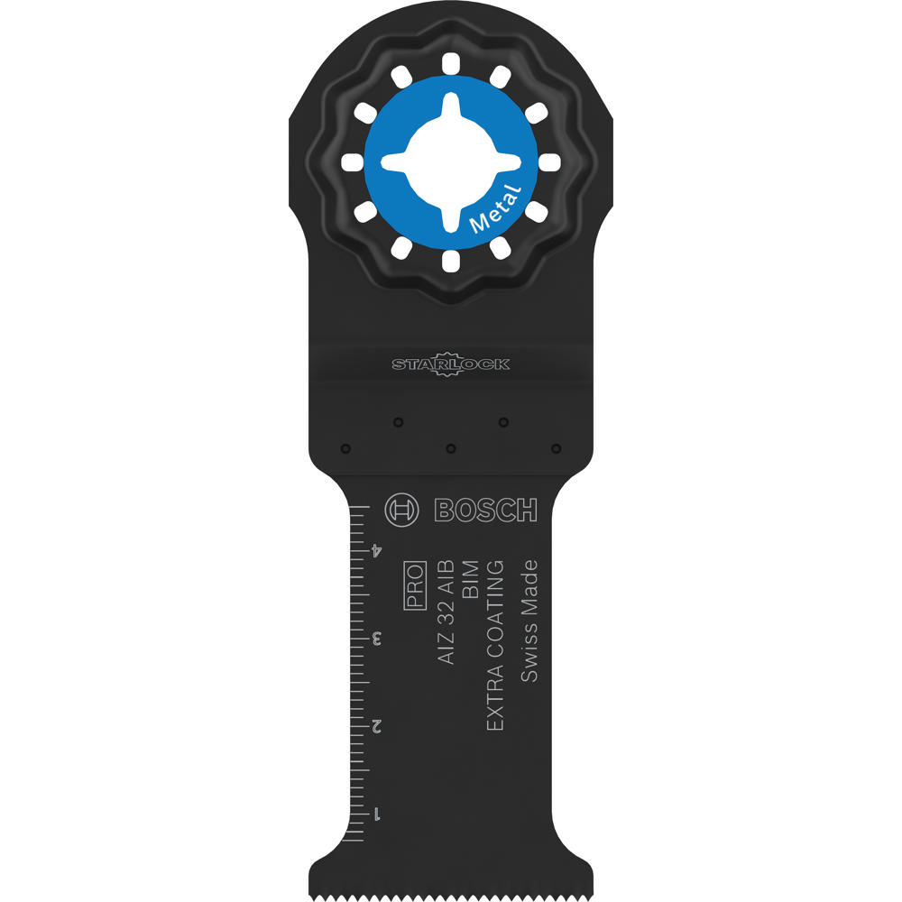 Image of Bosch PRO AIZ AIB Starlock Oscillating Multi Tool Plunge Blade 32mm Pack of 5