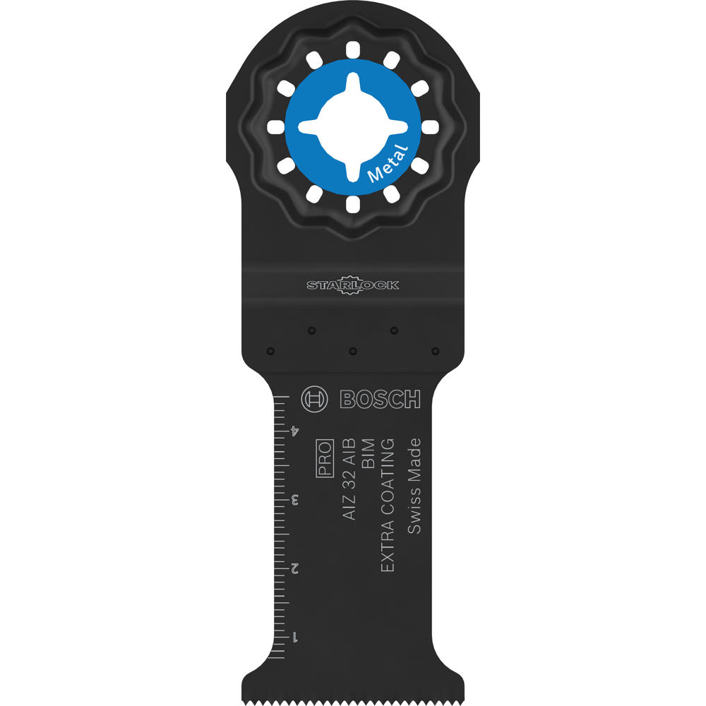Image of Bosch PRO AIZ AIB Starlock Oscillating Multi Tool Plunge Blade 32mm Pack of 10