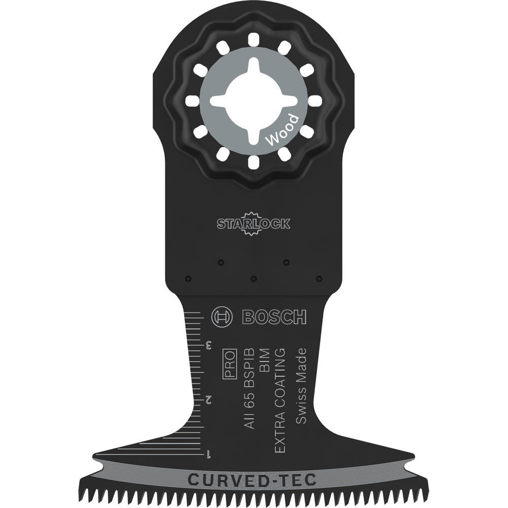 Bosch PRO AII BSPIB Starlock Oscillating Multi Tool Plunge Blade 65mm Pack of 10
