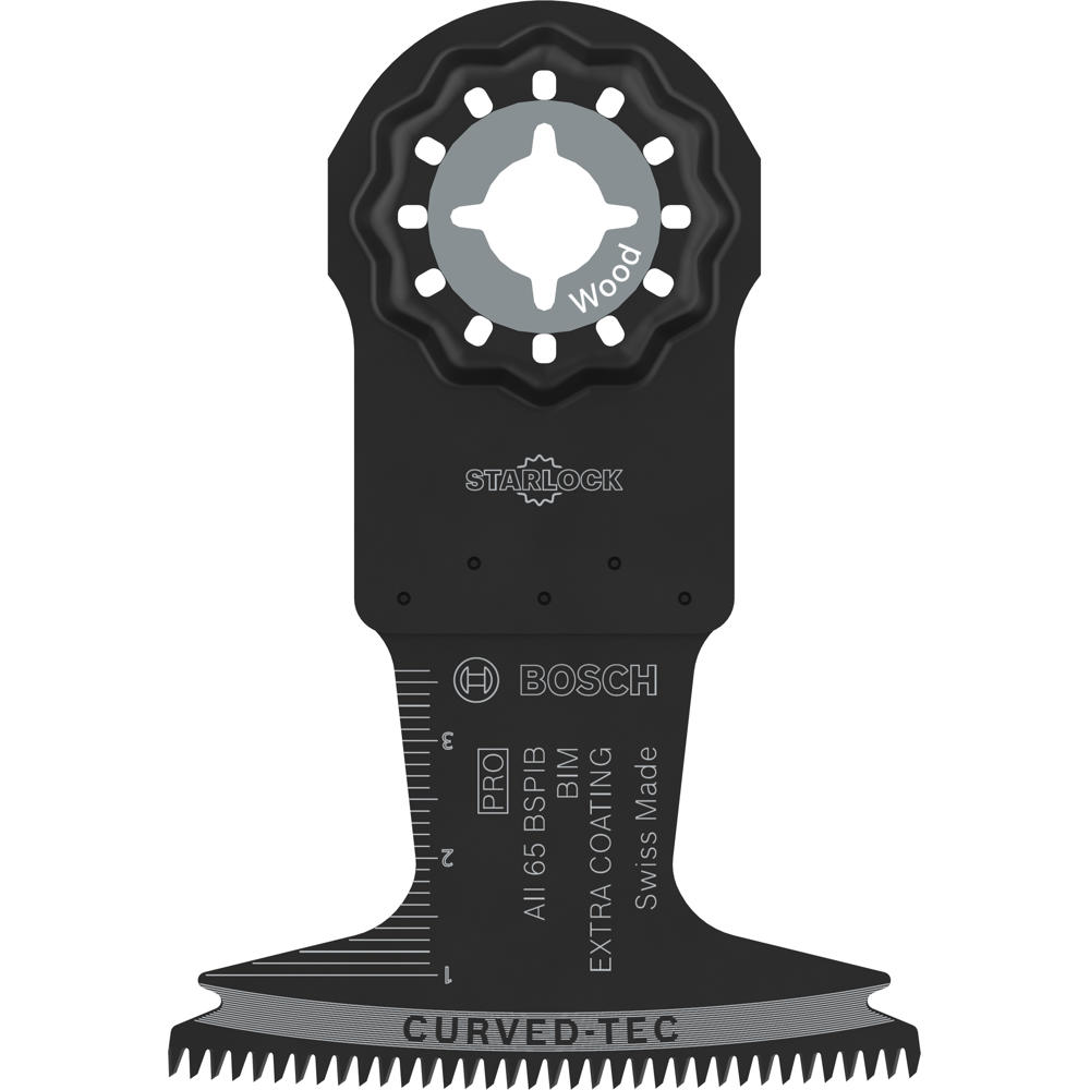 Image of Bosch PRO AII BSPIB Starlock Oscillating Multi Tool Plunge Blade 65mm Pack of 5
