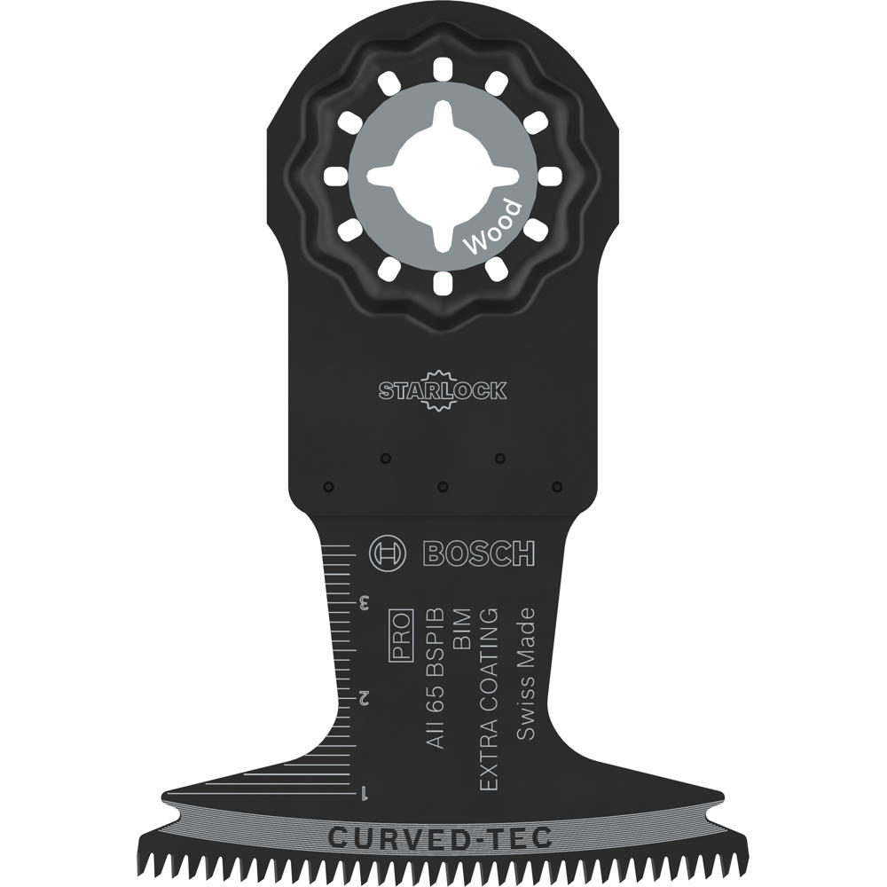 Image of Bosch PRO AII BSPIB Starlock Oscillating Multi Tool Plunge Blade 65mm Pack of 10