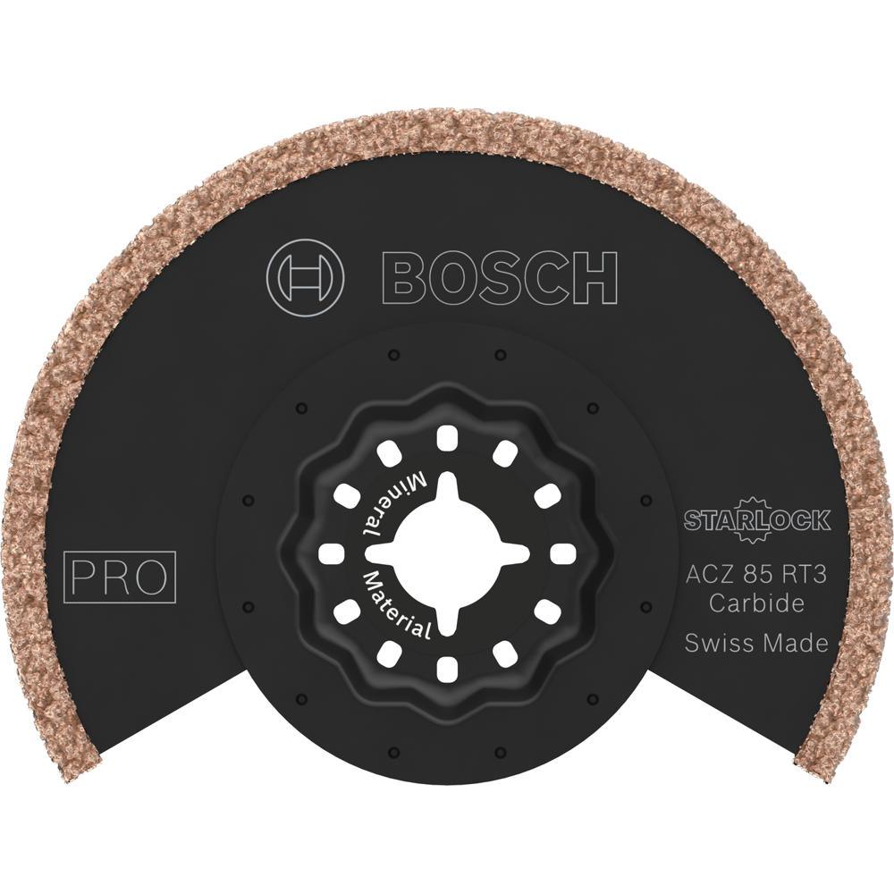 Bosch PRO ACZ RT3 Starlock Oscillating Multi Tool Grout Blade 85mm Pack of 10