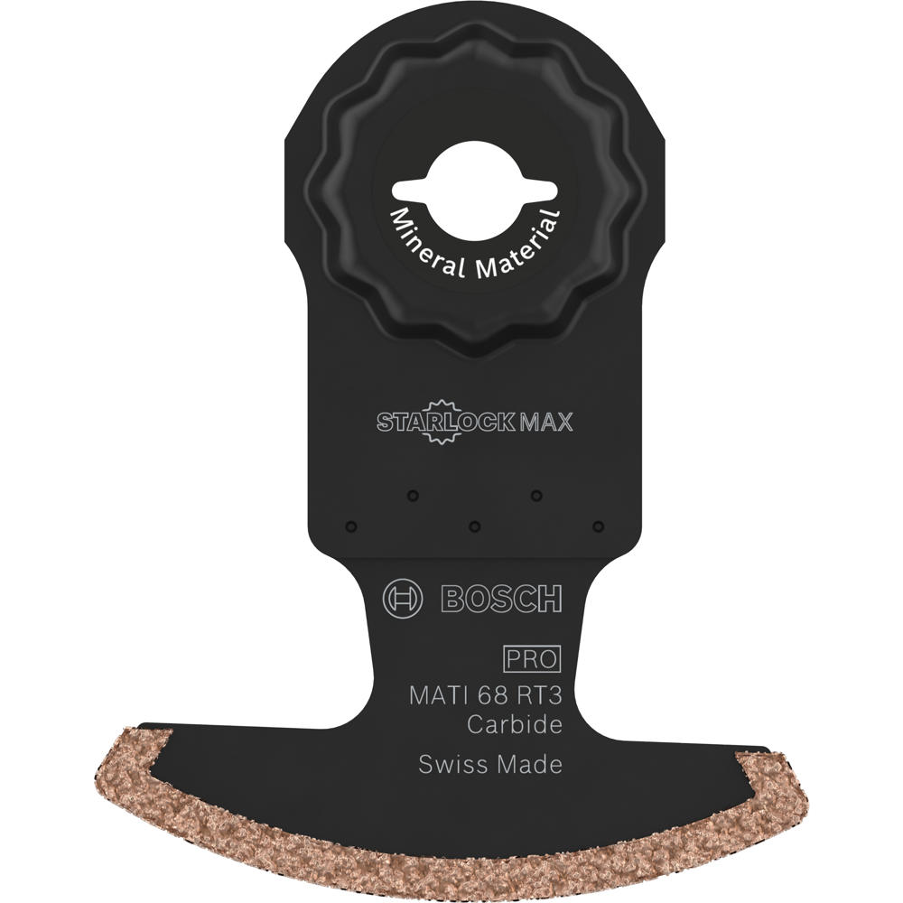 Image of Bosch PRO MATI 68 RT3 Starlock Max Oscillating Multi Tool Grout Blade 68mm Pack of 1
