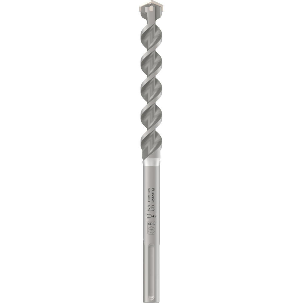 Image of Bosch PRO M4 SDS Max Masonry Drill Bit 25mm 320mm Pack of 1