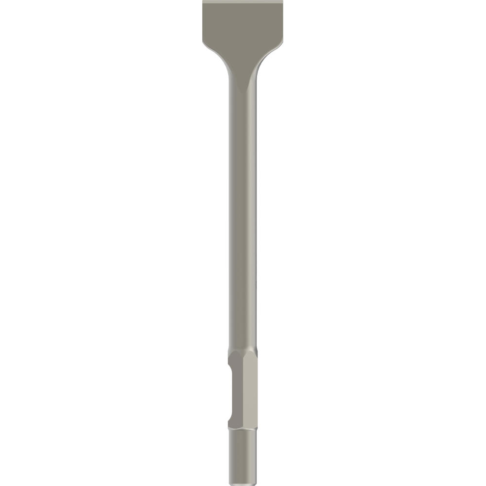 Bosch PRO 30mm Shank Breaker Spade Chisel 450mm 75mm