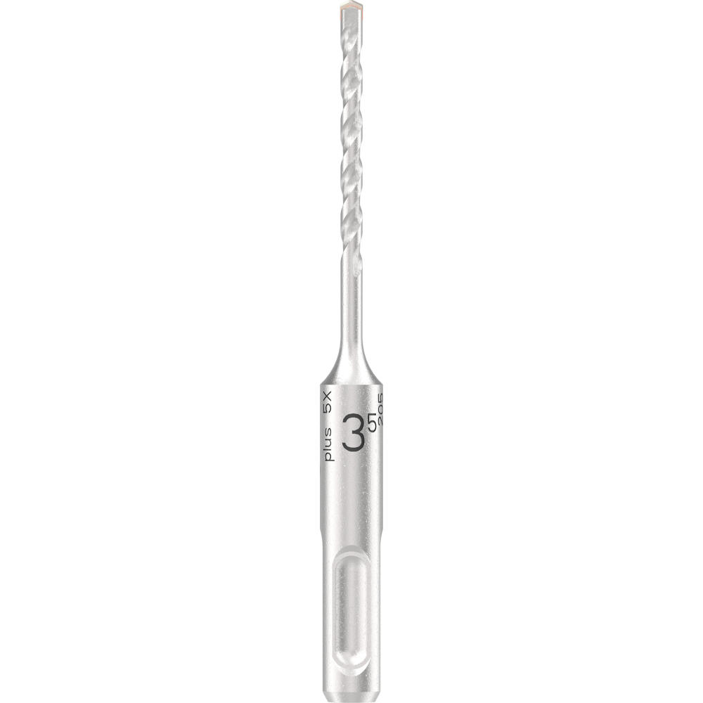Image of Bosch PRO 5X 4 Cutter Head SDS Plus Masonry Drill Bit 3.5mm 110mm Pack of 1