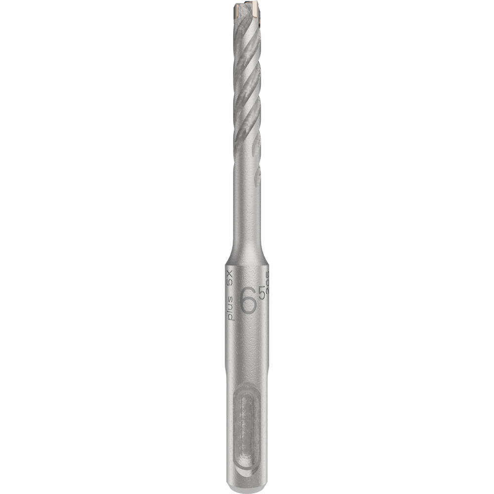 Image of Bosch PRO 5X 4 Cutter Head SDS Plus Masonry Drill Bit 6.5mm 110mm Pack of 1