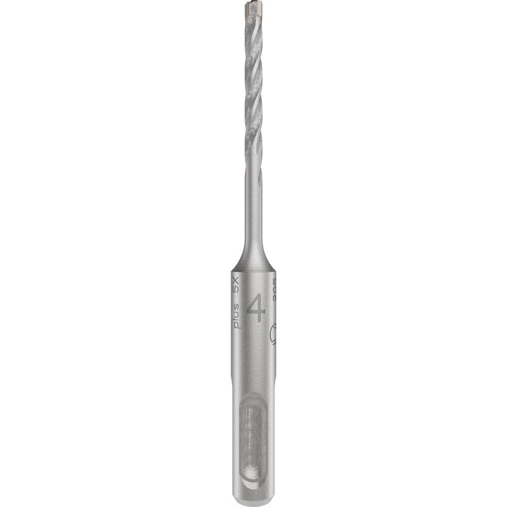 Image of Bosch PRO 5X 4 Cutter Head SDS Plus Masonry Drill Bit 4mm 110mm Pack of 1