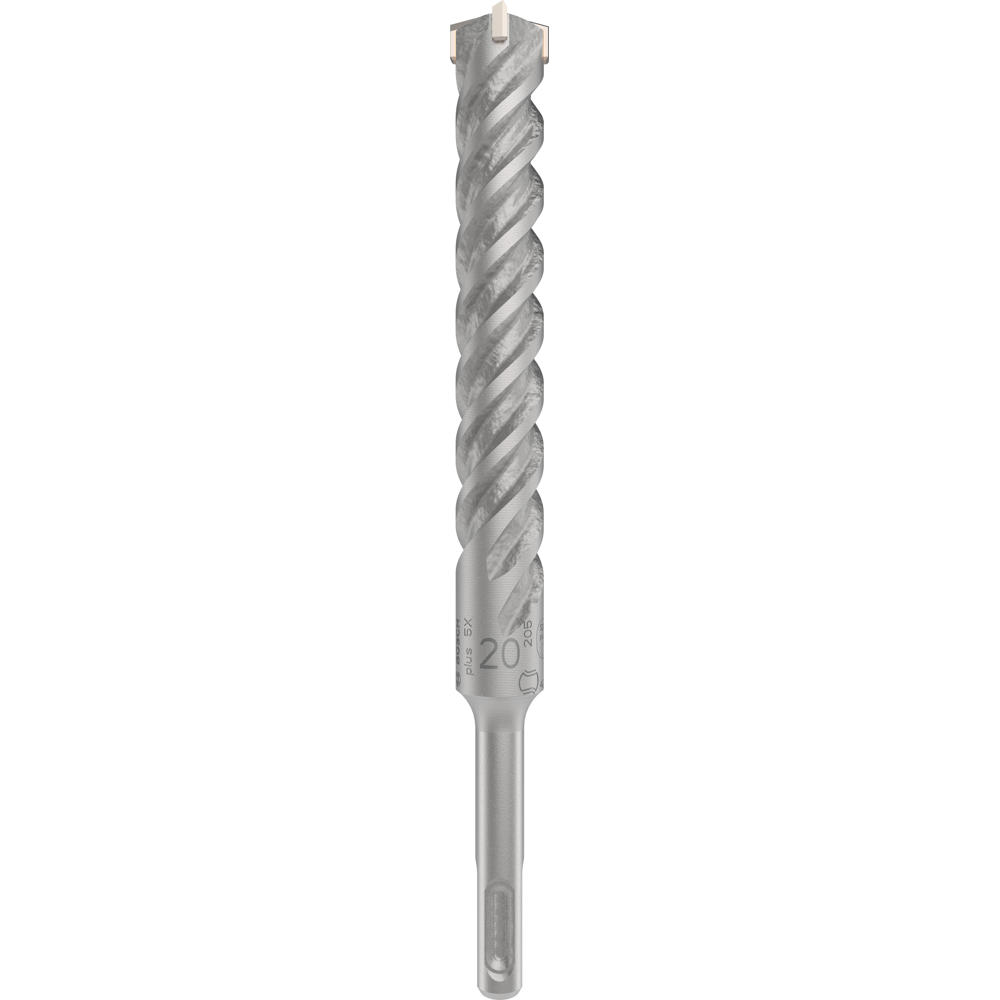 Image of Bosch PRO 5X 4 Cutter Head SDS Plus Masonry Drill Bit 20mm 200mm Pack of 1