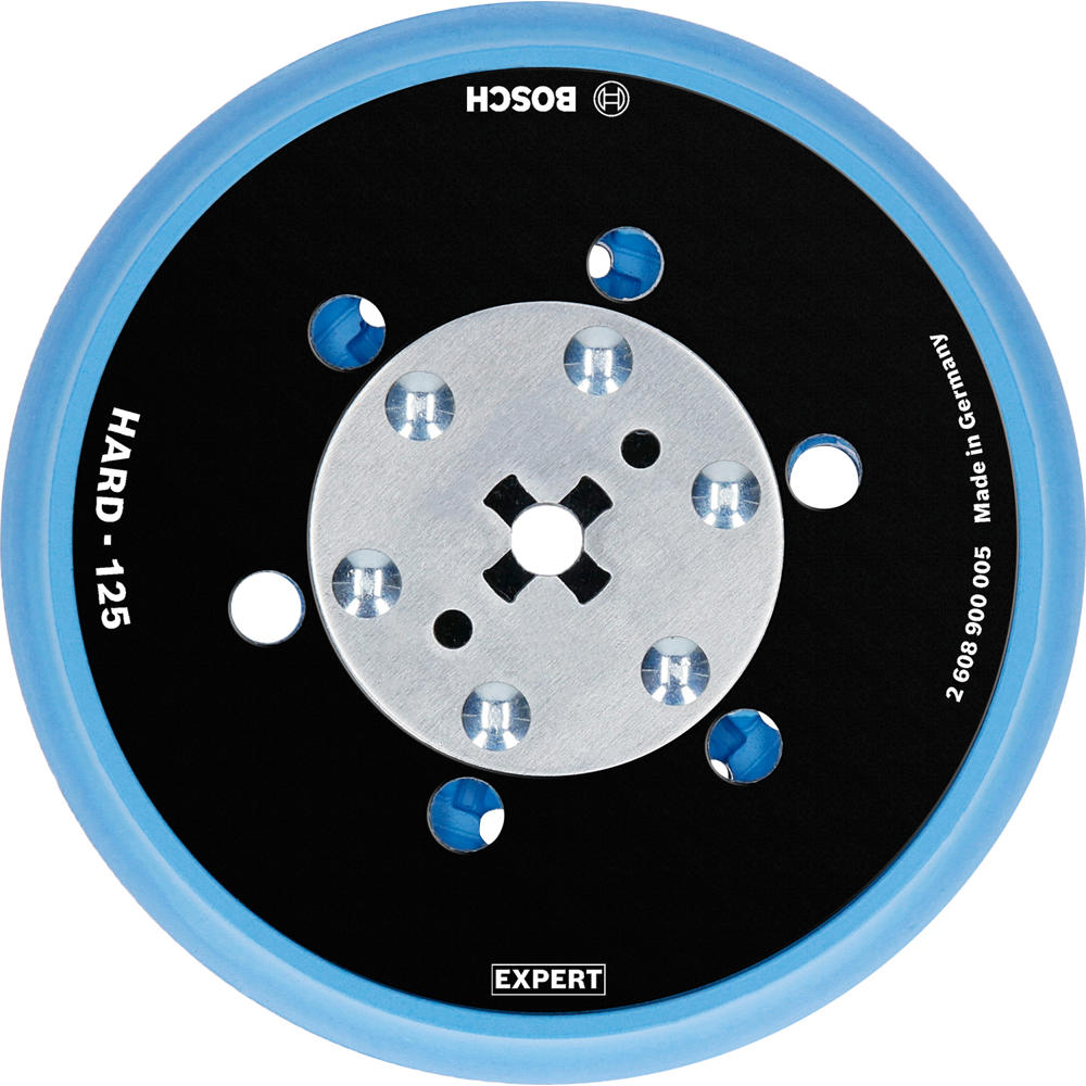 Bosch EXPERT Multihole Hard Backing Pads Universal 125mm 125mm