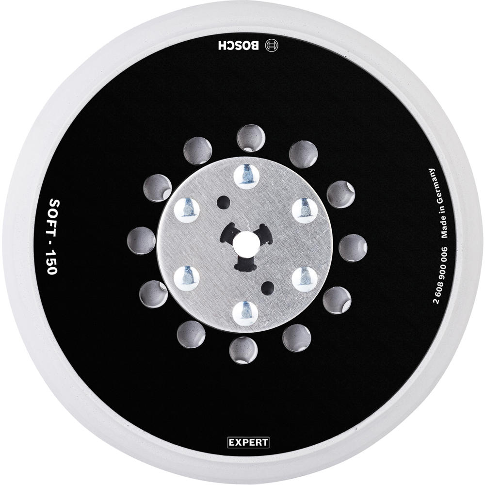 Bosch EXPERT Multihole Soft Backing Pads Universal 150mm 150mm