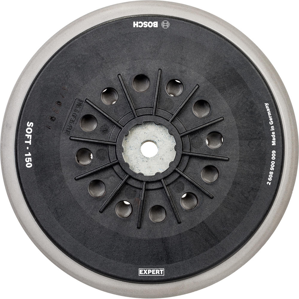 Bosch EXPERT Multihole Soft Backing Pads for GEX 150mm Sanders 150mm