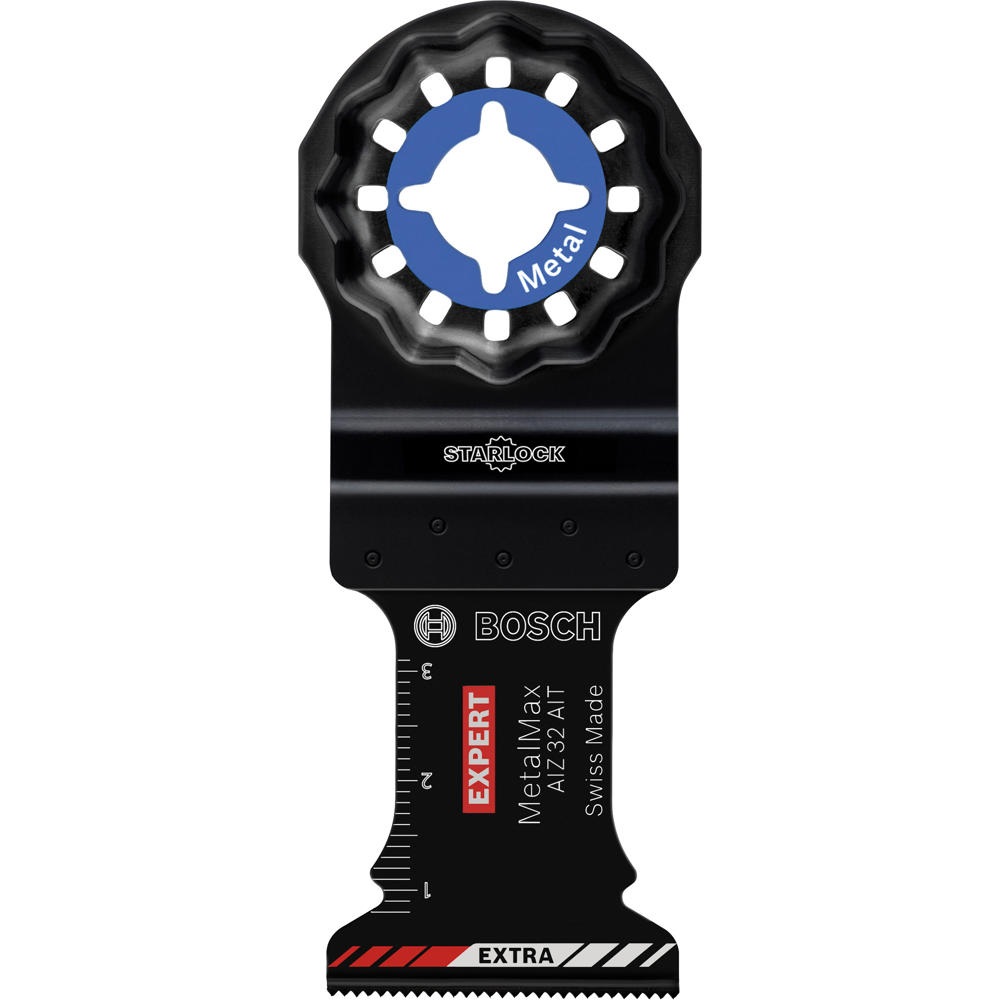 Image of Bosch EXPERT AIZ 32 AIT Starlock Oscillating Multi Tool Metal Plunge Saw Blade 32mm Pack of 10