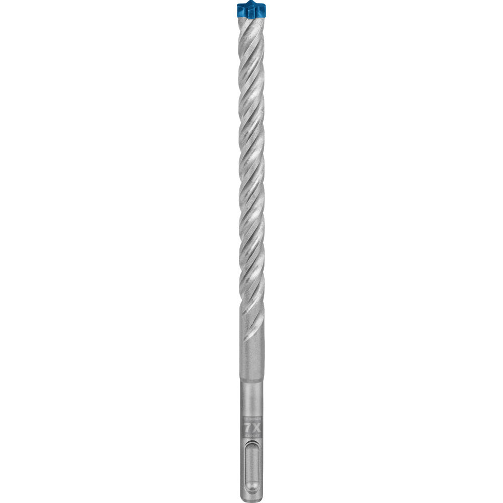 Image of Bosch EXPERT 7X 4 Cutter Head 3X Life SDS Plus Masonry Drill Bit 12mm 215mm Pack of 10