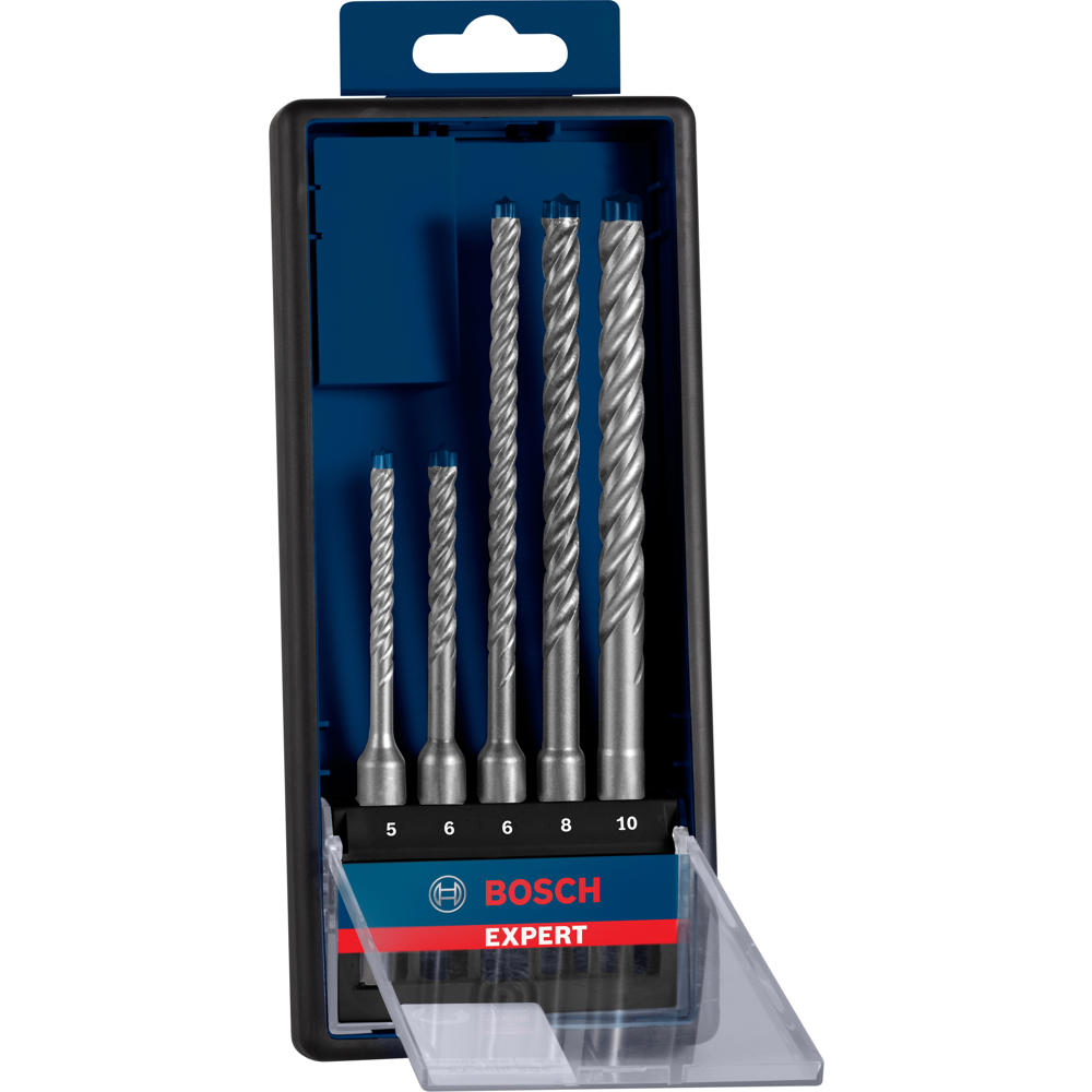 Bosch EXPERT 5 Piece 7X SDS Plus Masonry Drill Bit Set