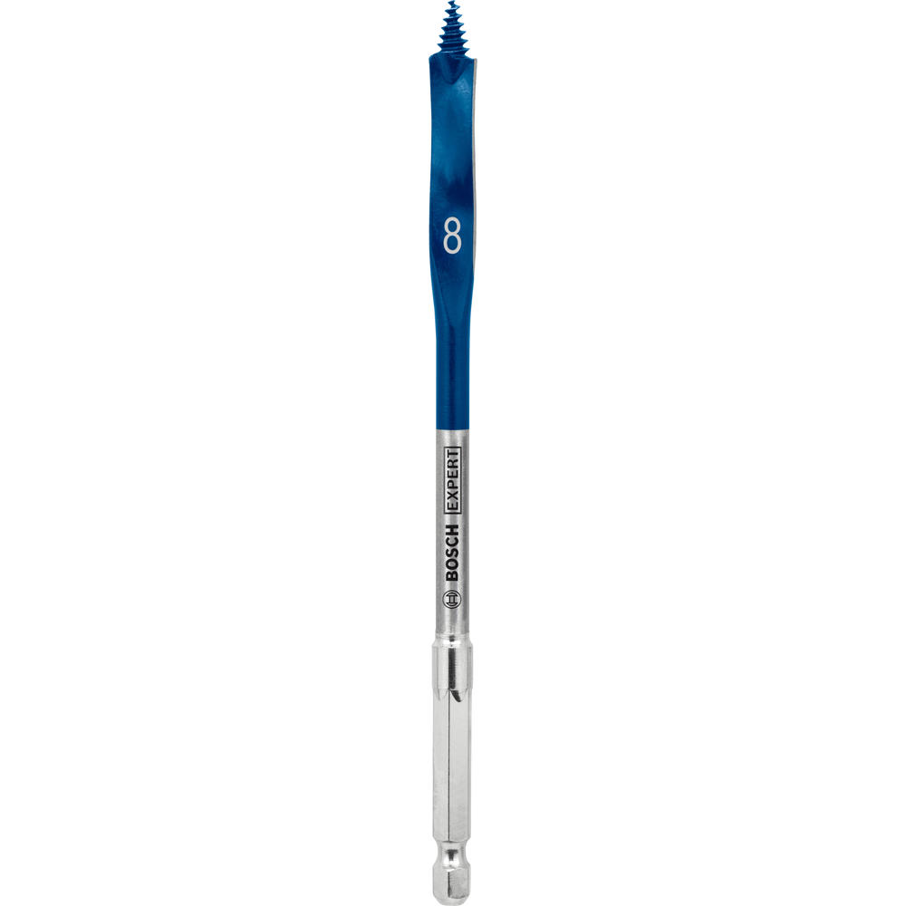 Bosch EXPERT Self Cut Speed Hex Shank Wood Flat Drill Bit 400mm Long 10mm 400mm