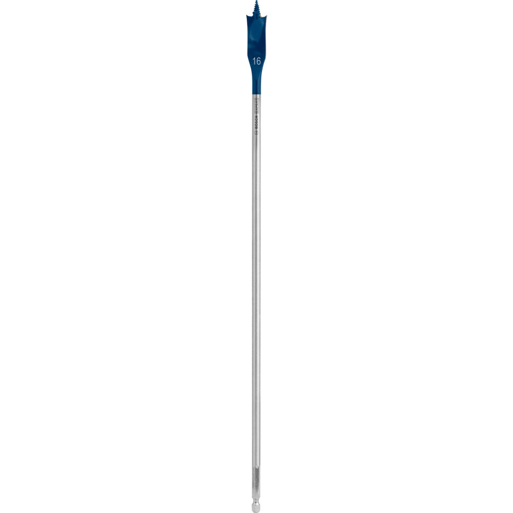 Image of Bosch EXPERT Self Cut Speed Hex Shank Wood Flat Drill Bit 400mm Long 16mm 400mm