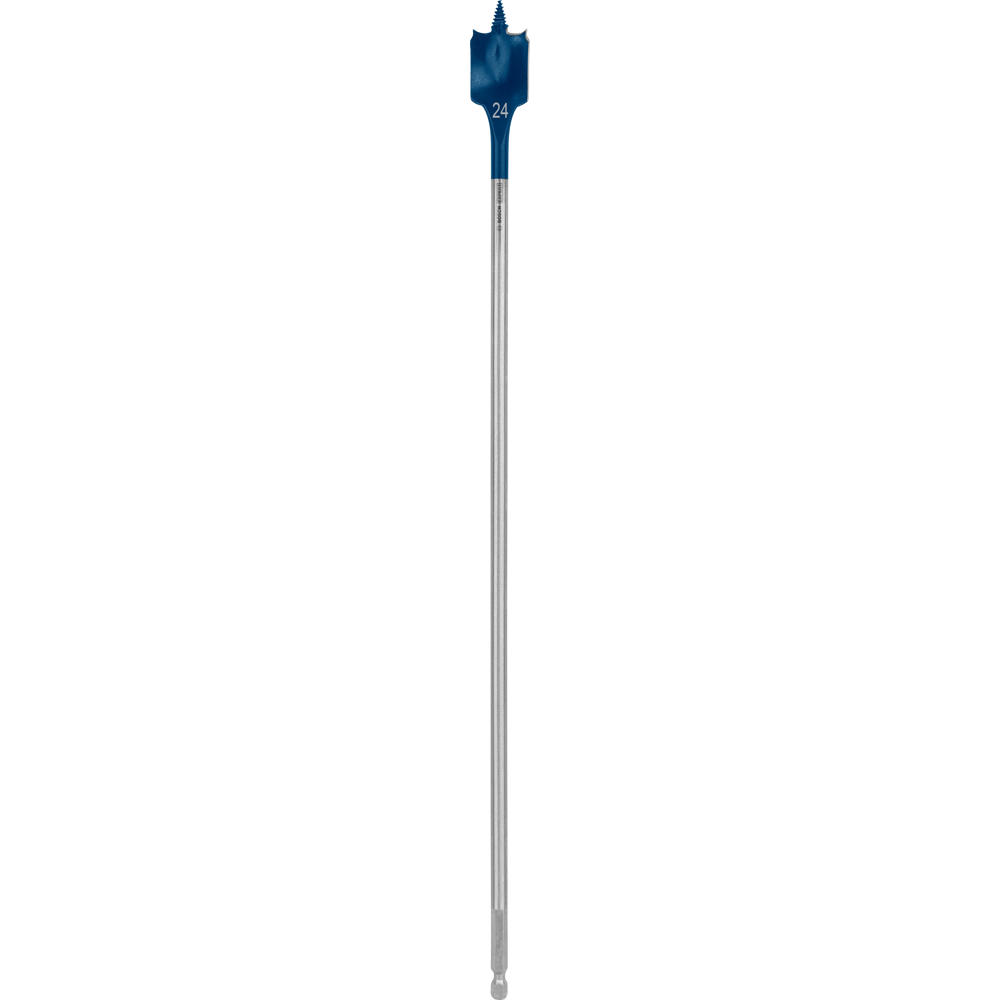 Image of Bosch EXPERT Self Cut Speed Hex Shank Wood Flat Drill Bit 400mm Long 24mm 400mm