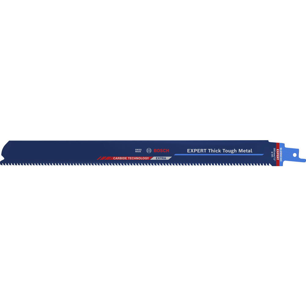 Image of Bosch EXPERT S1255CHC Thick Tough Metal Cutting Reciprocating Sabre Saw Blades 300mm Pack of 10