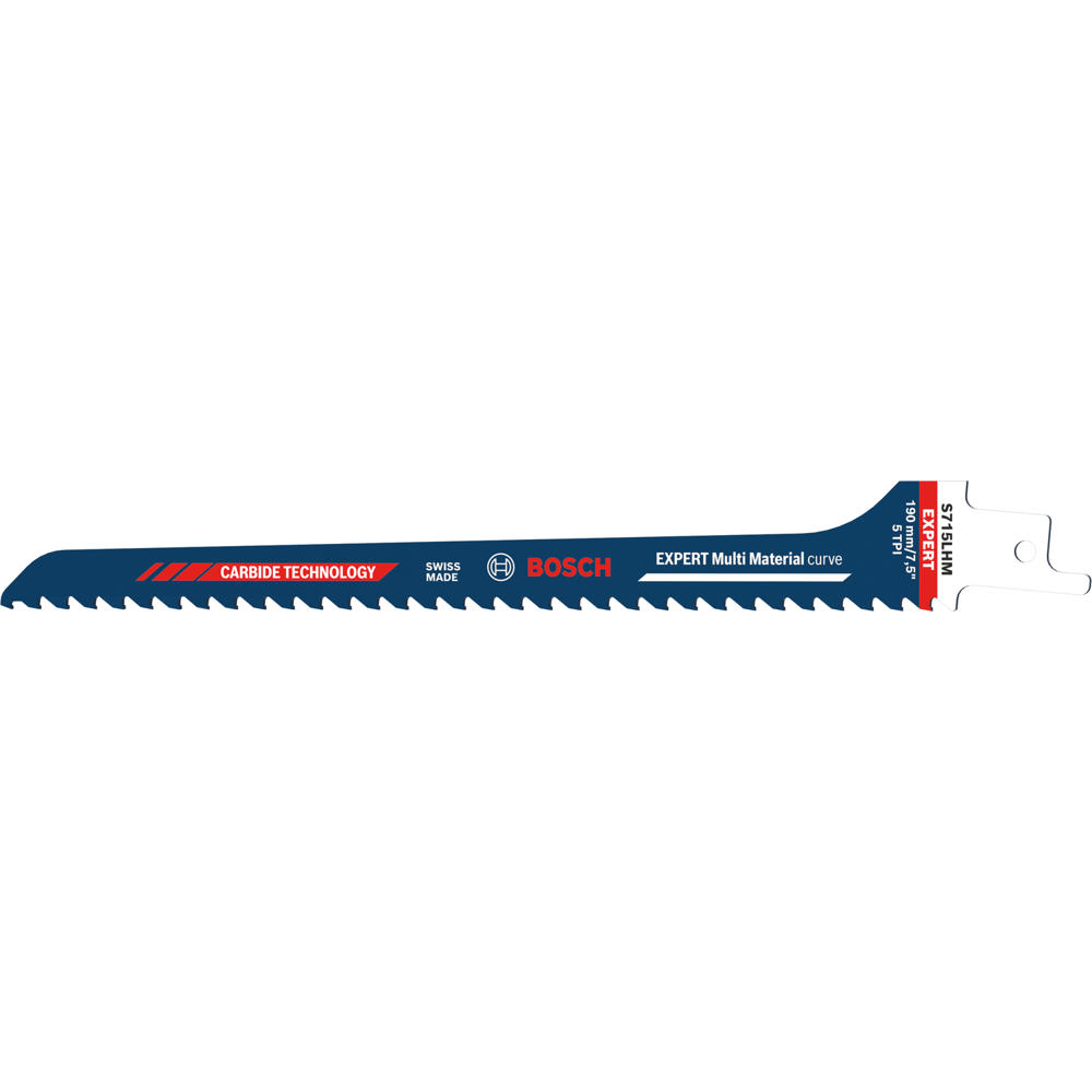 Image of Bosch EXPERT S715LHM Tough Metal Embedded Wood Reciprocating Sabre Saw Blades 190mm Pack of 1