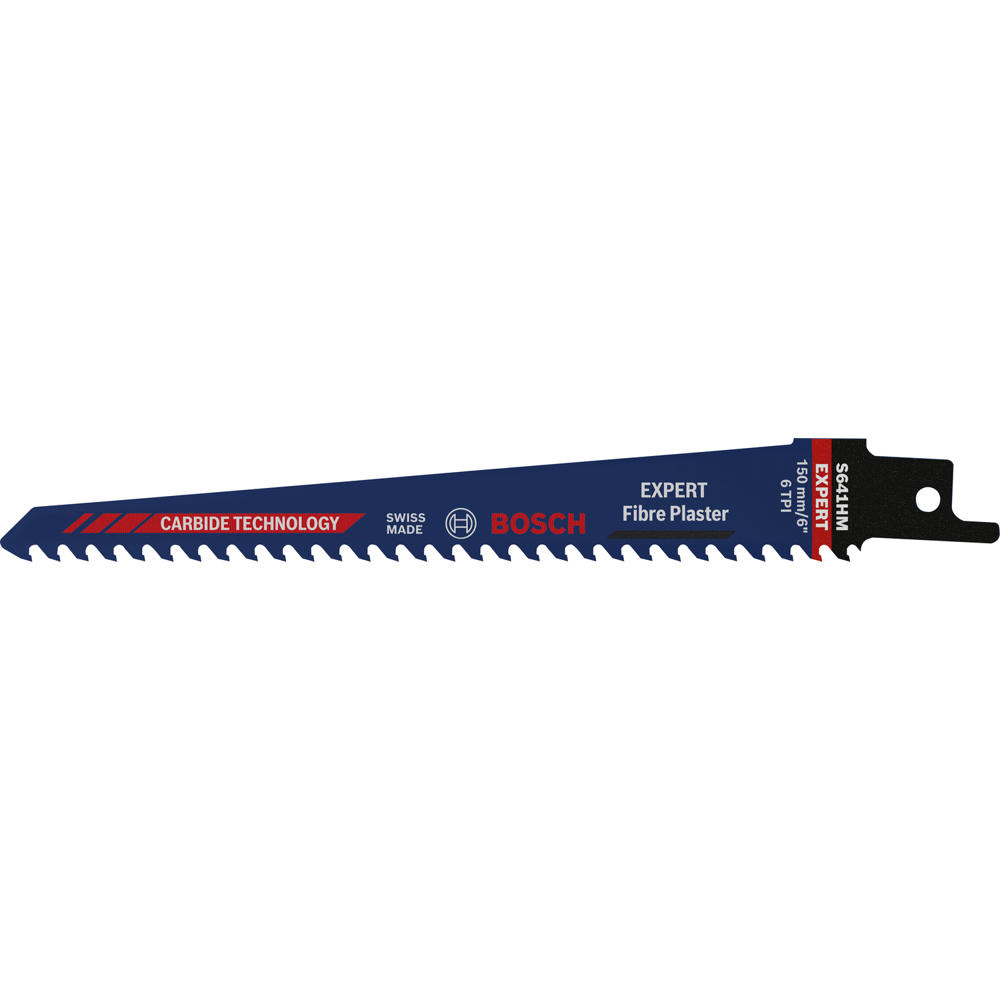 Bosch EXPERT S641HM Fiber Plasterboard Reciprocating Sabre Saw Blades 150mm Pack of 1