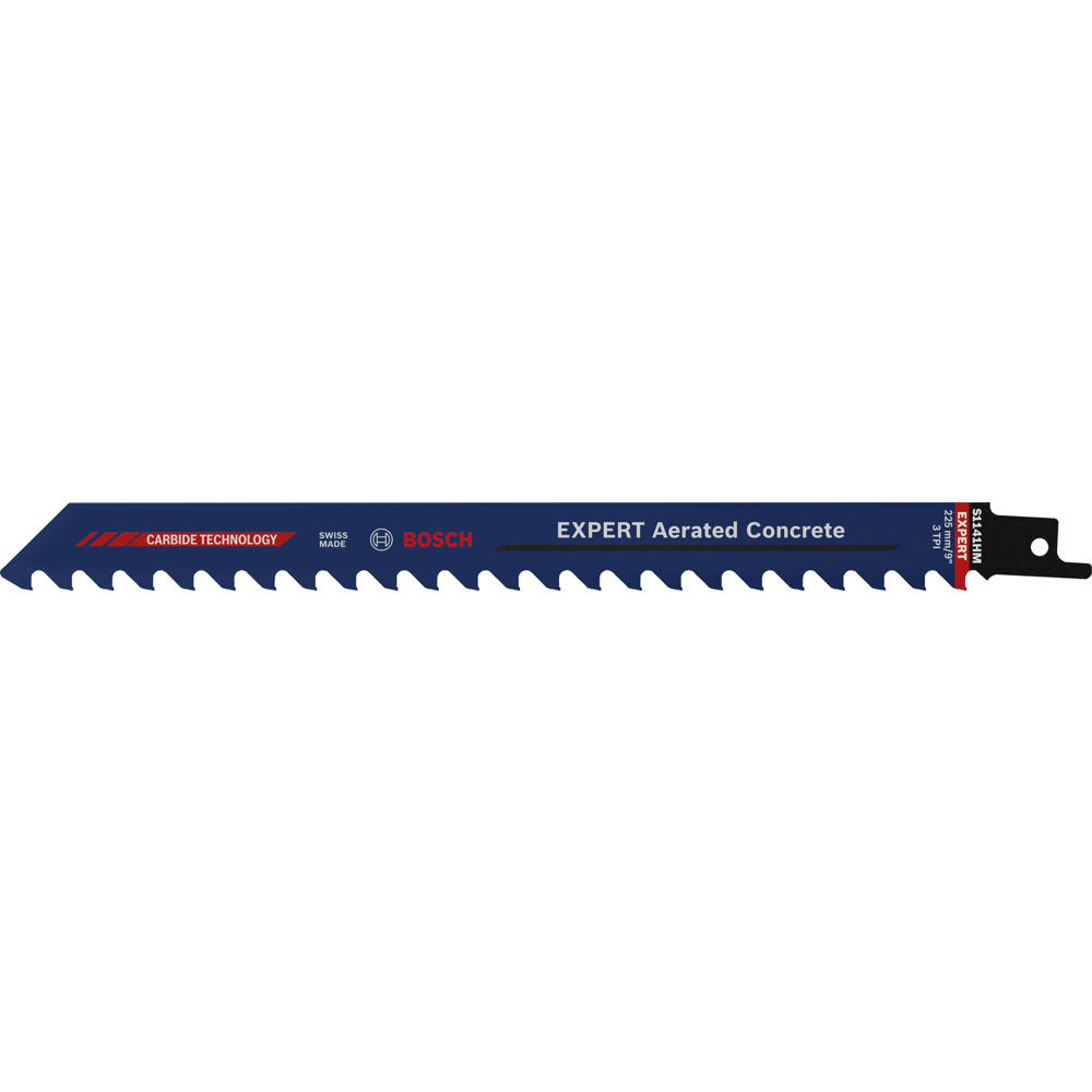 Image of Bosch EXPERT S1141HM Aerated Concrete Reciprocating Sabre Saw Blades 225mm Pack of 10