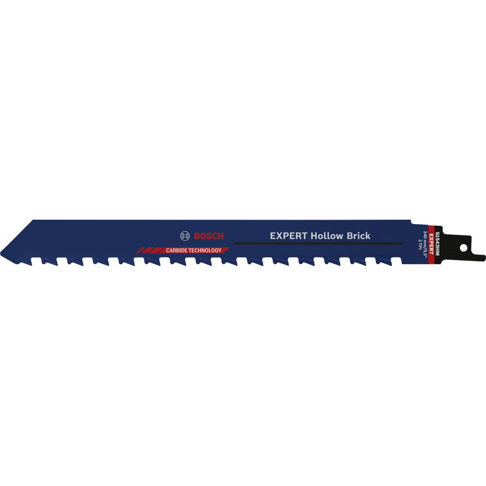 Bosch EXPERT S1543HM Hollow Brick Reciprocating Sabre Saw Blades 240mm Pack of 1