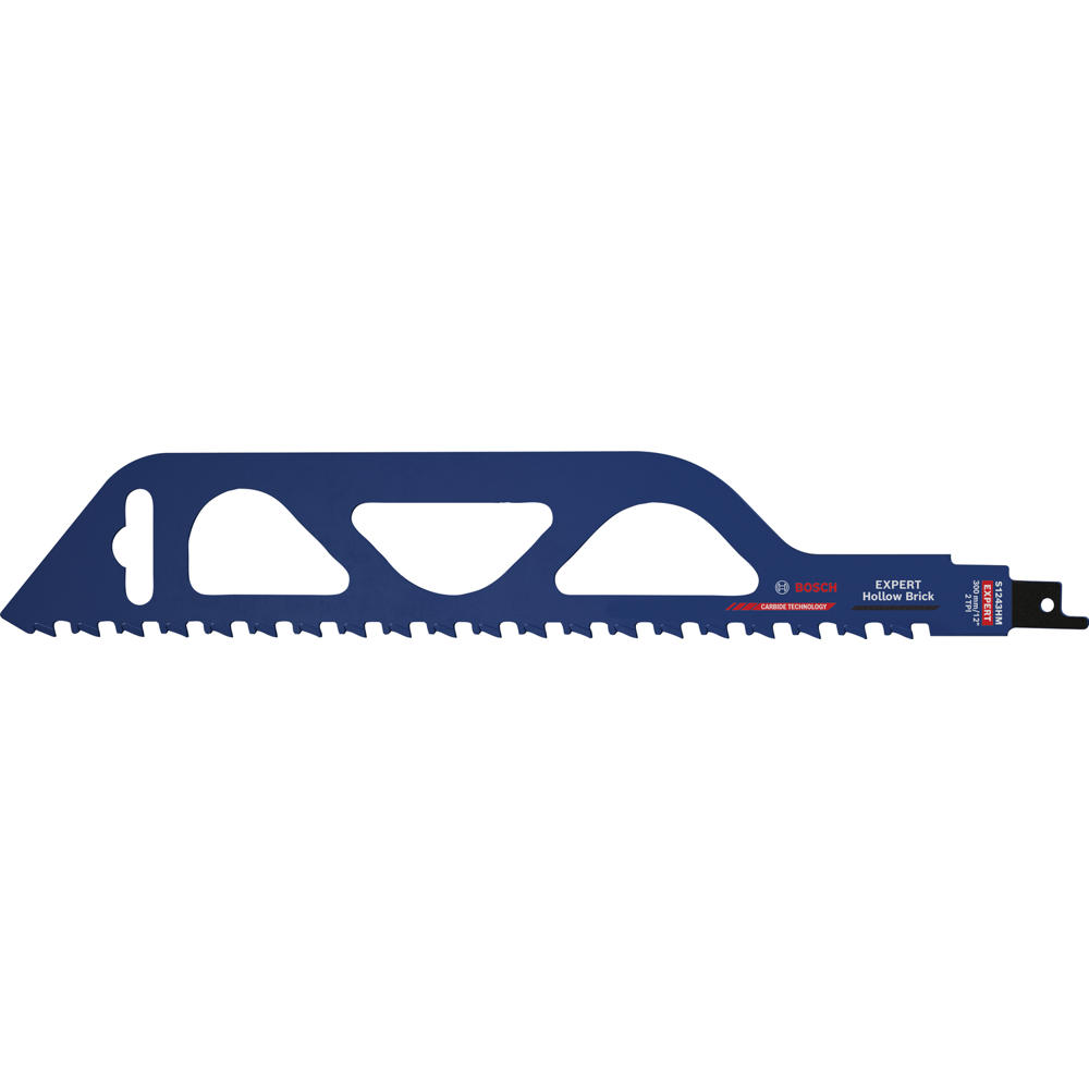 Image of Bosch EXPERT S1243HM Hollow Brick Reciprocating Sabre Saw Blades 300mm Pack of 1