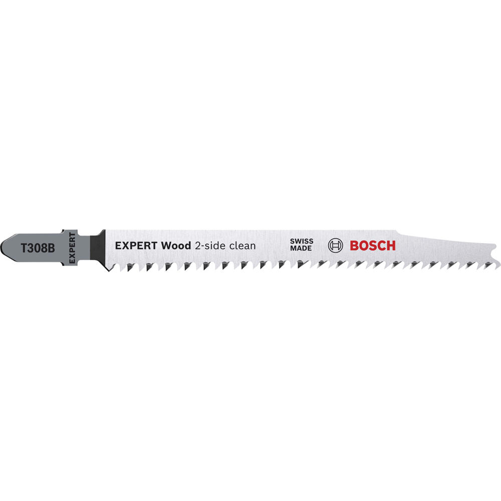 Image of Bosch EXPERT T308B Wood Clean Cut Jigsaw Blades Pack of 25