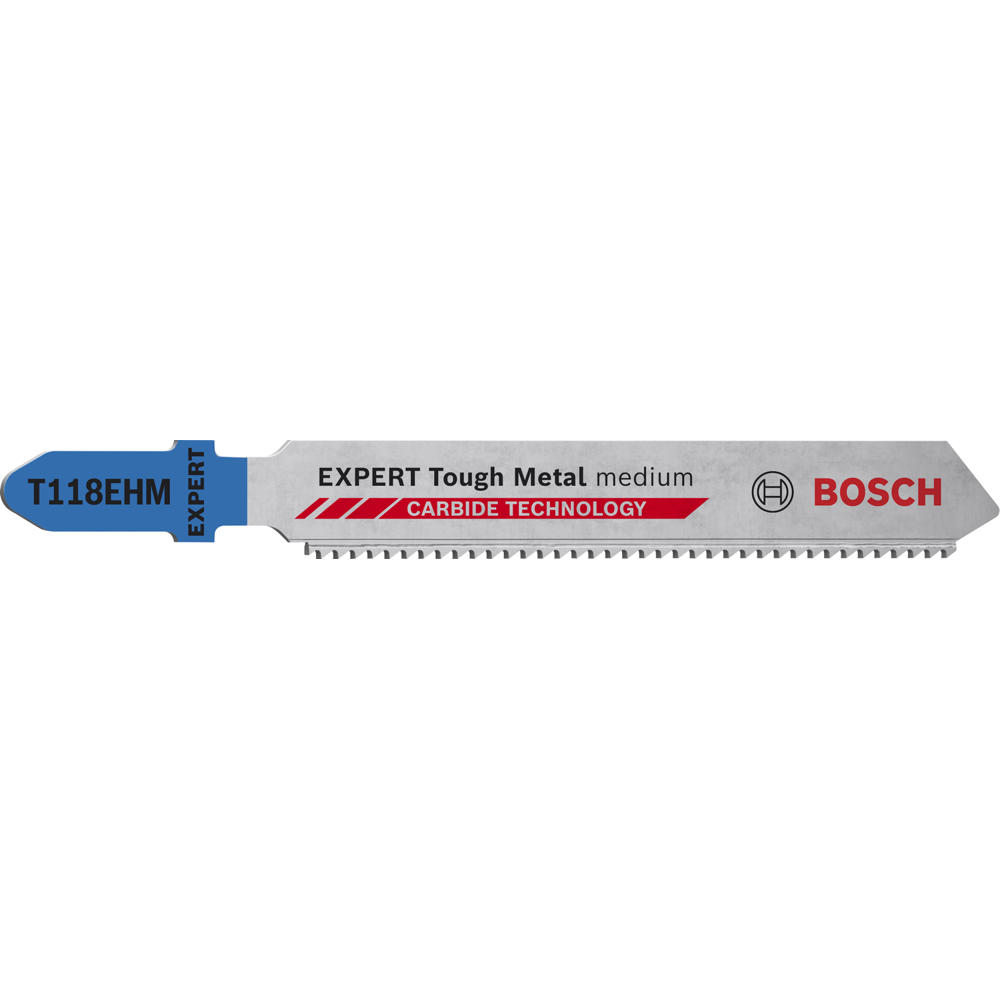 Image of Bosch EXPERT T118EHM Stainless Steel Jigsaw Blades Pack of 3