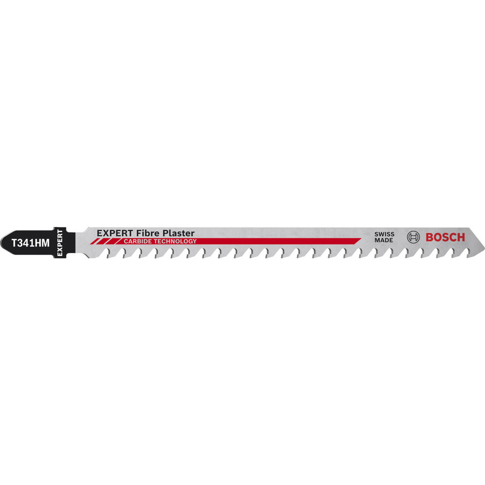 Image of Bosch EXPERT T341HM Fiber Plaster Jigsaw Blades Pack of 3