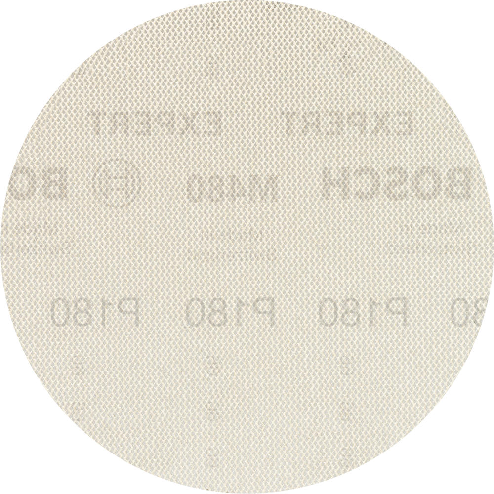 Image of Bosch EXPERT M480 125mm Net Abrasive Sanding Disc 125mm 180g Pack of 5