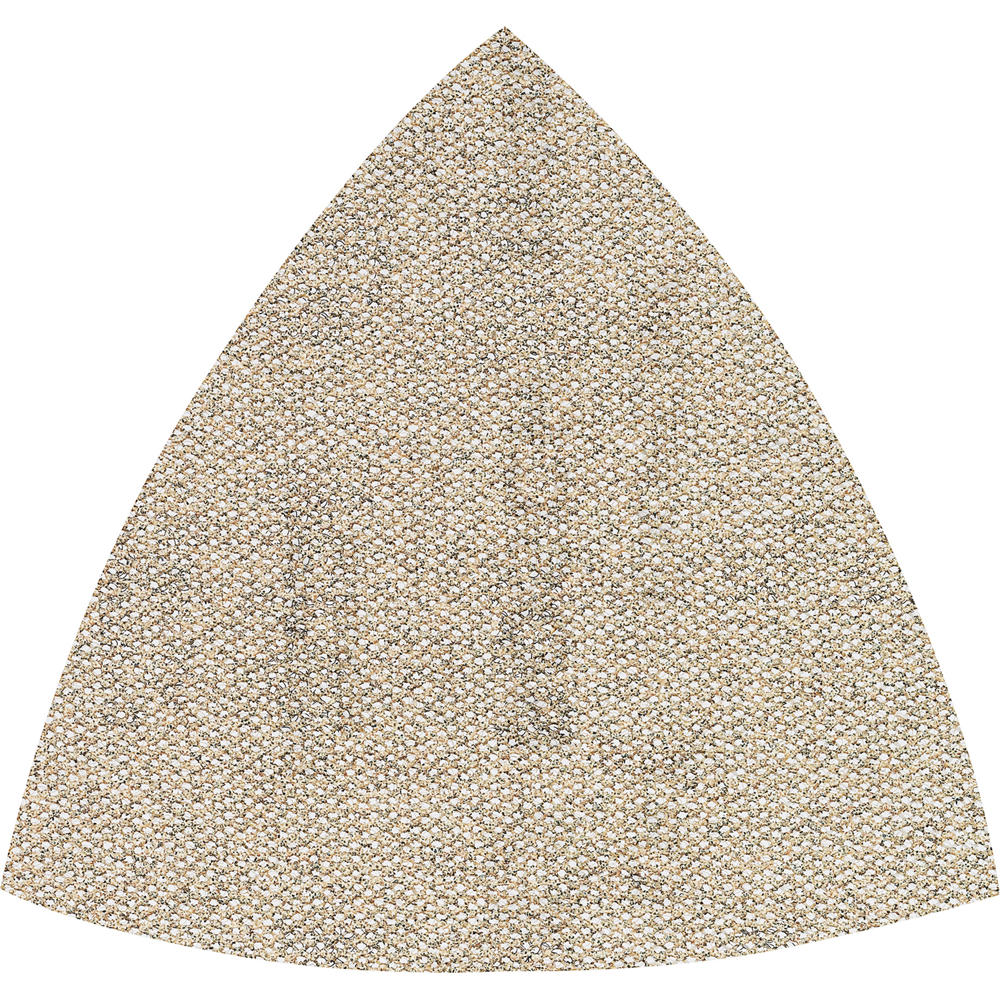 Image of Bosch EXPERT M480 Quick Fit Net Delta Sanding Sheets for Paint and Wood 93mm x 93mm 120g Pack of 5
