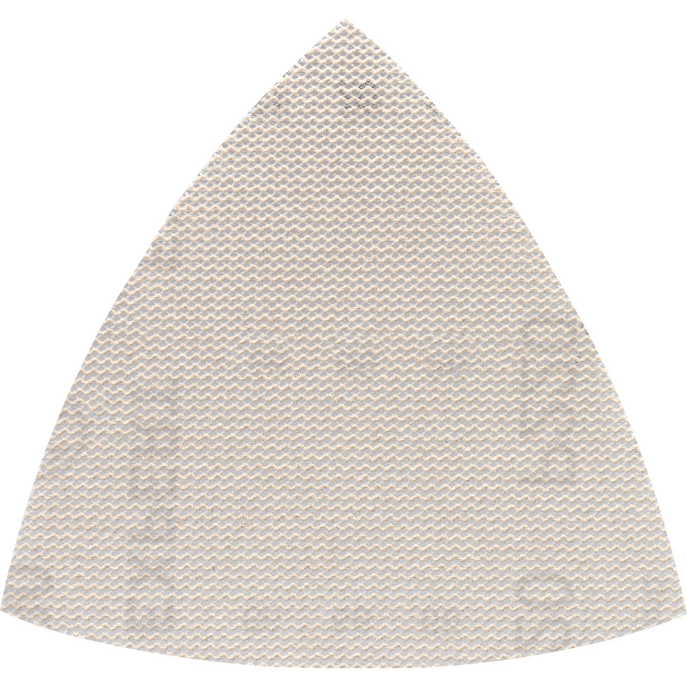 Image of Bosch EXPERT M480 Quick Fit Net Delta Sanding Sheets for Paint and Wood 93mm x 93mm 220g Pack of 5