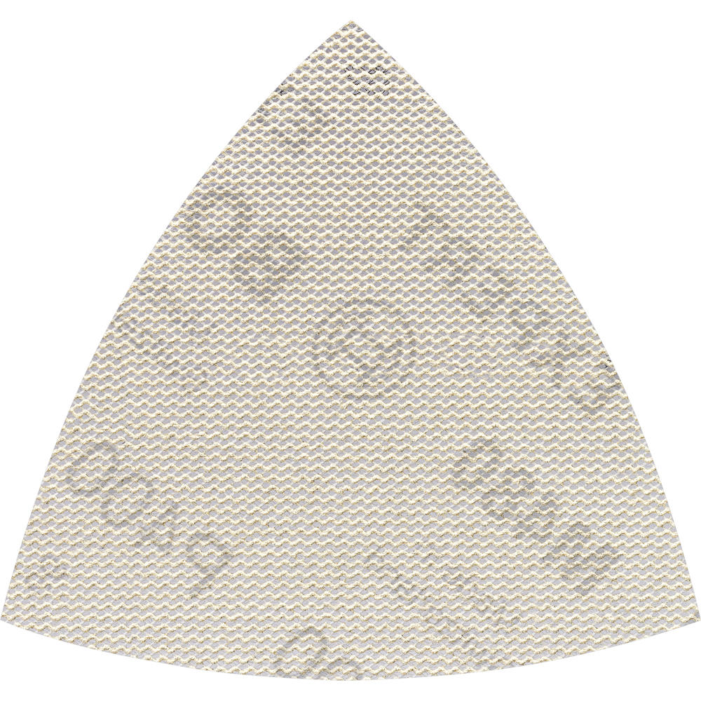 Image of Bosch EXPERT M480 Quick Fit Net Delta Sanding Sheets for Paint and Wood 93mm x 93mm 400g Pack of 5